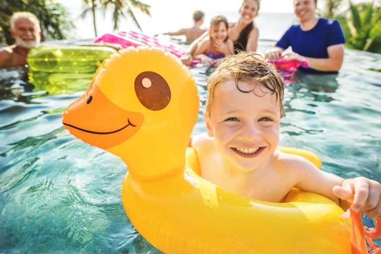 Swim Spa zu Hause Pool Kinder
