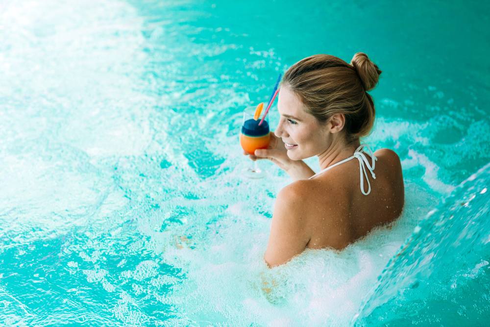 Swim Spa zu Hause planen Urlaub Wellness