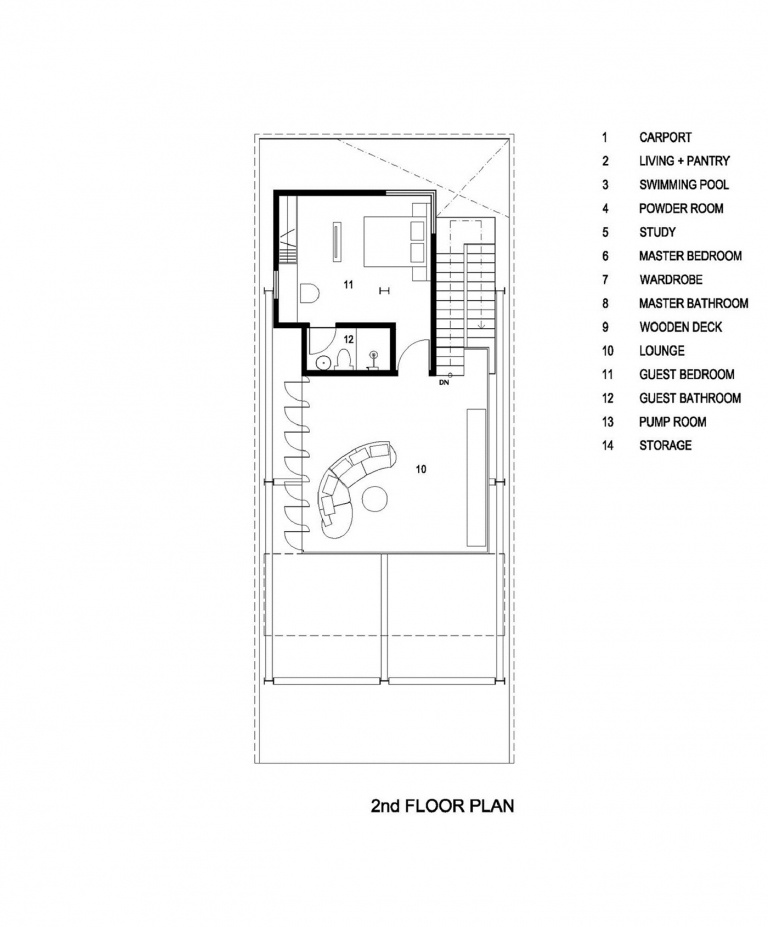 2 Stockwerk Architekturplan Raumaufteilung