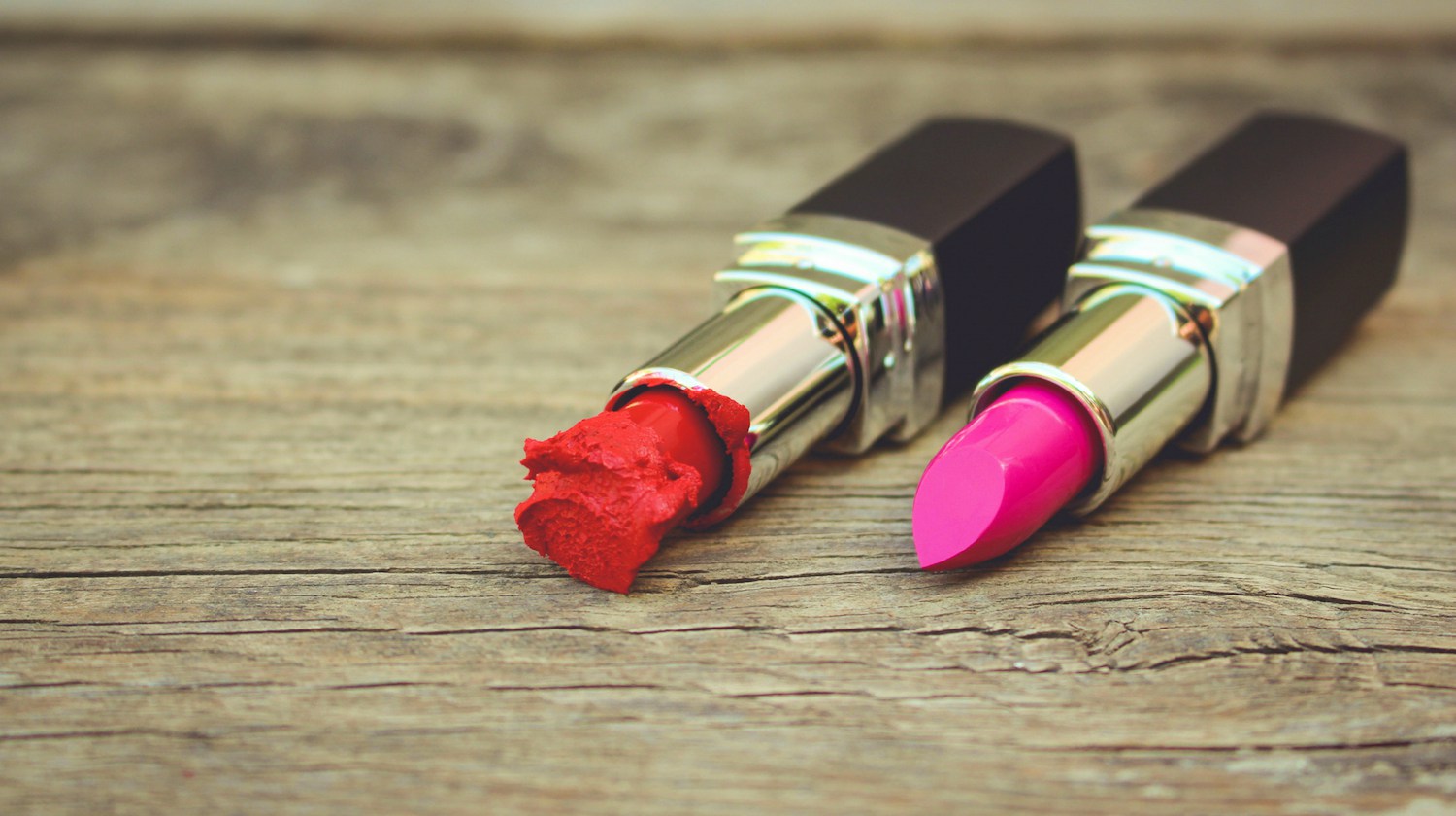 Beauty Upcycling alter Lippenstift wieder verwenden Make Up Ideen Lippenstift rosa