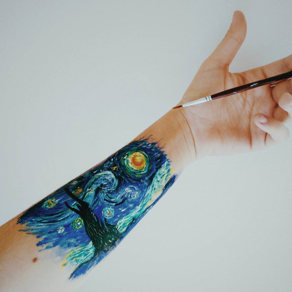 Body Paint Arm Tattoo Trends Ideen Kunst Body Art