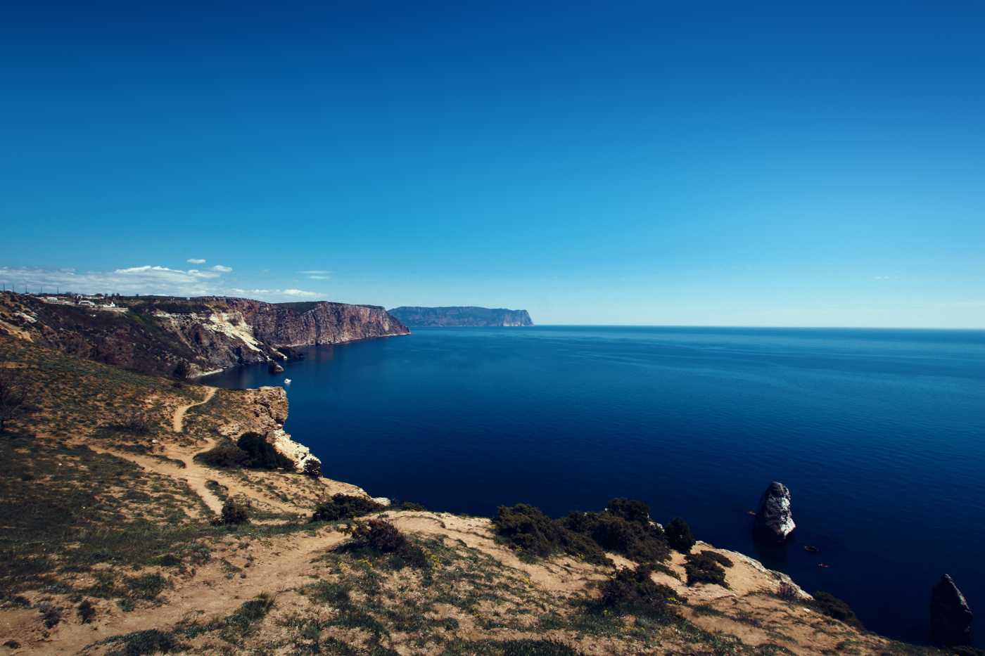 Bulgarian Schwarzmeerküste in the Nordic countries is picturesque with steep cliffs
