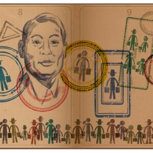 Chiune Sugihara japanischer Schindler Google Doodle Reisepass