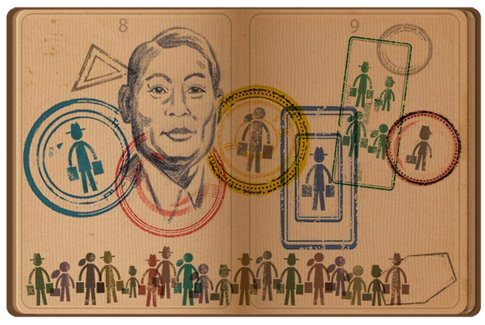 Chiune Sugihara japanischer Schindler Google Doodle Travel Passport