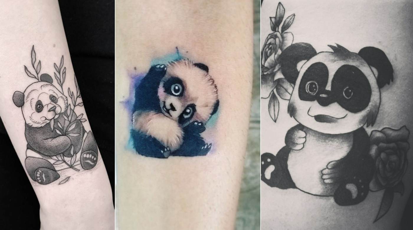 Puck is a panda choice for the tattoo