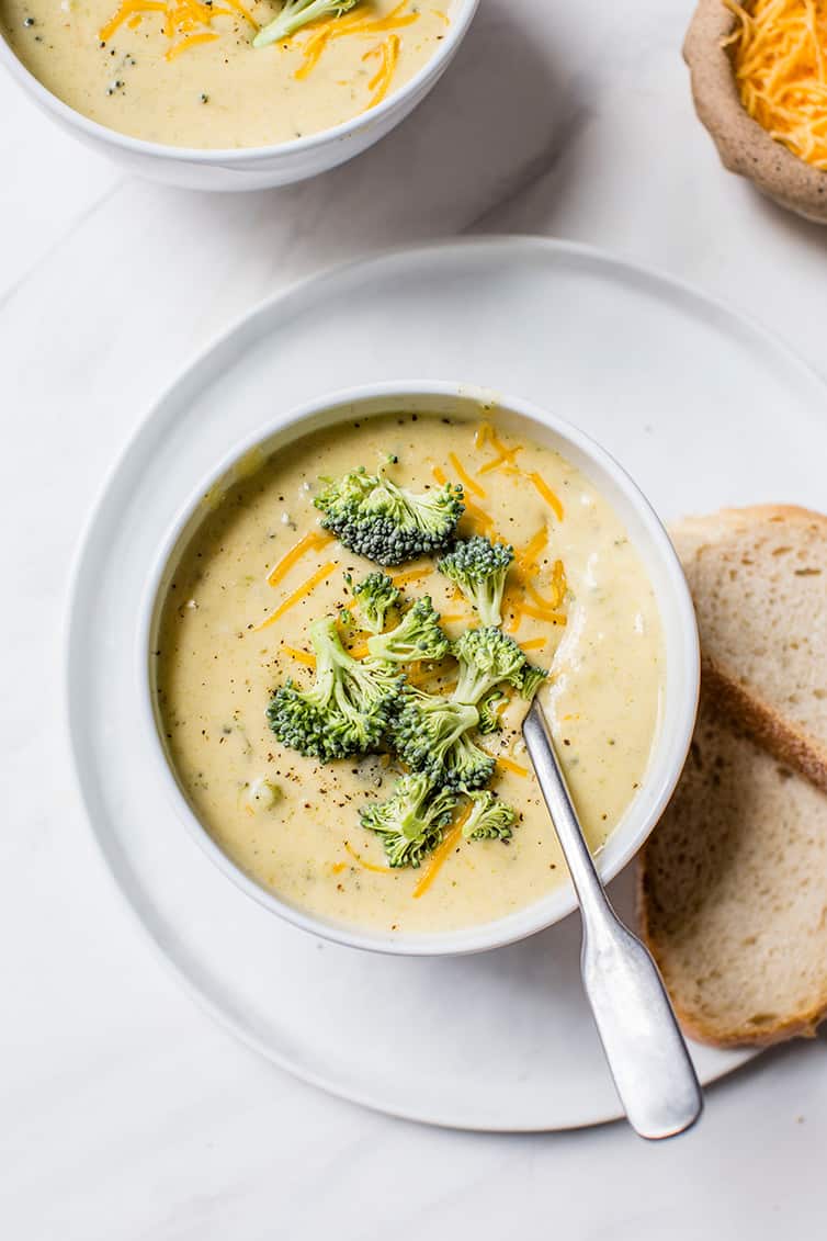 Harzer Käse Broccoli Käsesuppe Rezept Low Carb Abendessen Sommer