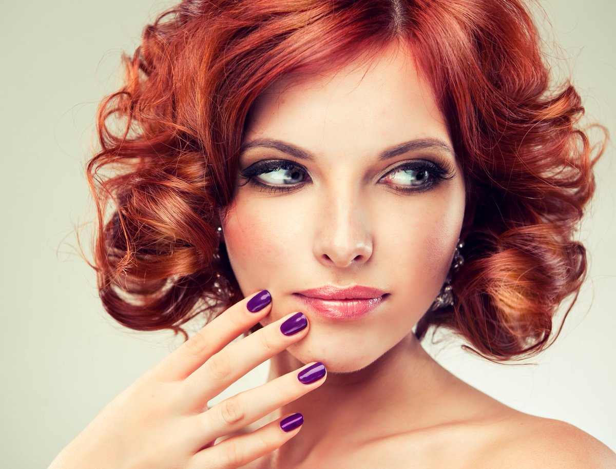 Nail Design Ideas History of the Manicure Hair Color Copper Fashion Trends Short Hair