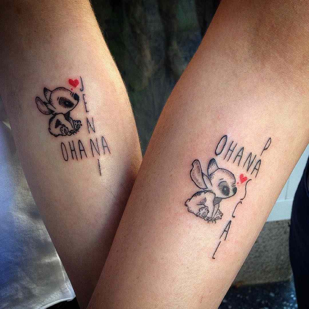 Ohana Tattoo Trends Familie Tattoodesign Frauen Armtattoo