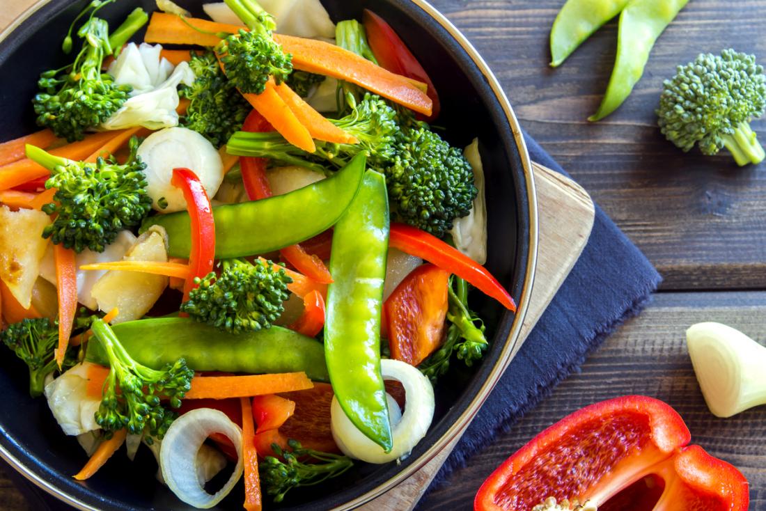 Pegane Ernährung Vorteile gesund vegane Ernährung Salat Broccoli abnehmen