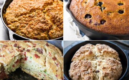 Pfannenbrot Rezept Ideen aus dem Ofen für deftige und süße Beilagen