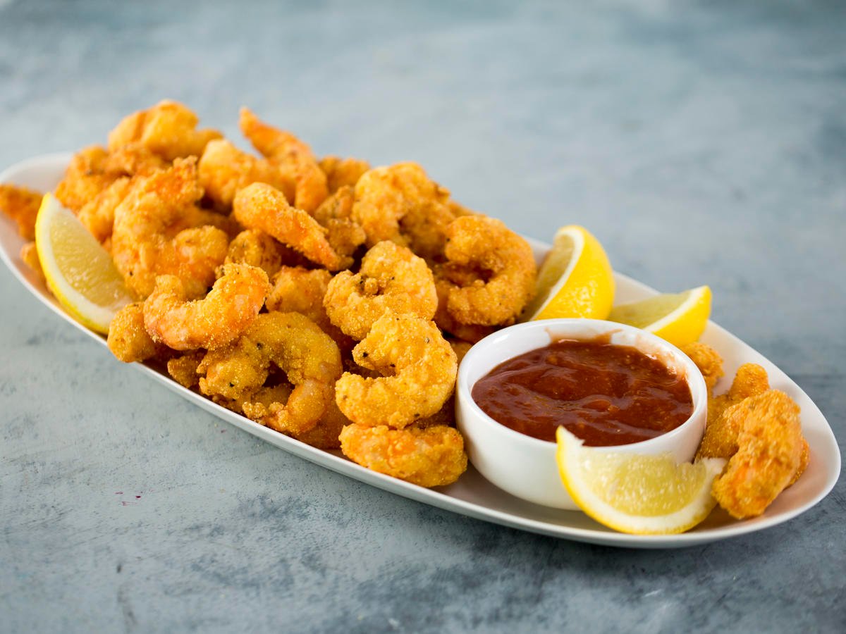 Shrimps Rezepte Barbeque Sauce selber machen einfach Paniermehl alternativen low carb