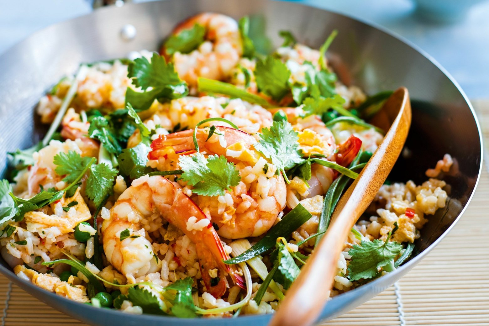 Shrimps Rezepte Shrimps Salat Coucous gesund abnehmen im Sommer