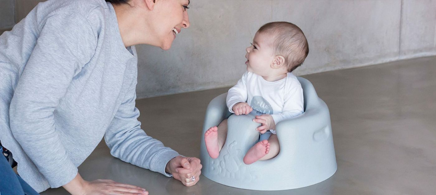 Spezieller Windelfrei-Topf für Babys, die noch nicht selbstständig sitzen können