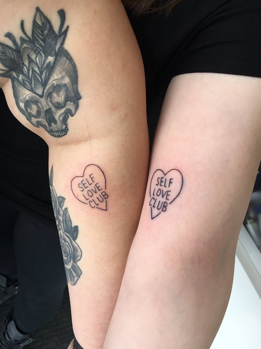 Tattoo trends Self Love Club Tattoo Ideen Tattoodesign Oberarm Frauen