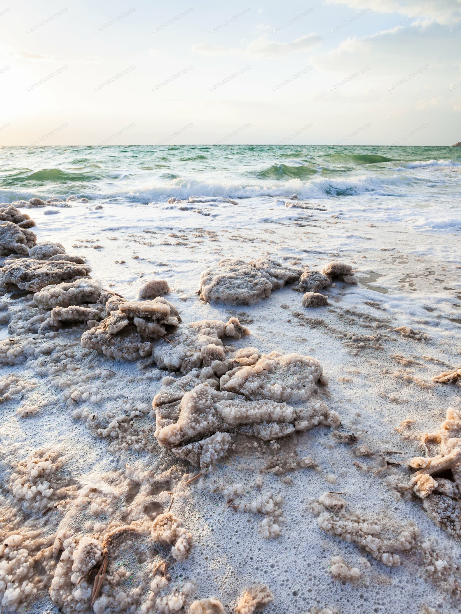 Totes Meer Meersalz Vorteile Gesundheit Salzkristalle Hautpflege Sommer Sonnenschutz