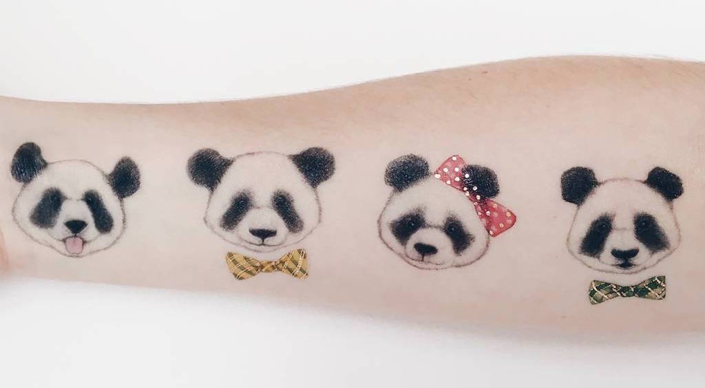Celebrate Pandas with Abandoned Slips in Rot and Gel as Armstattoo