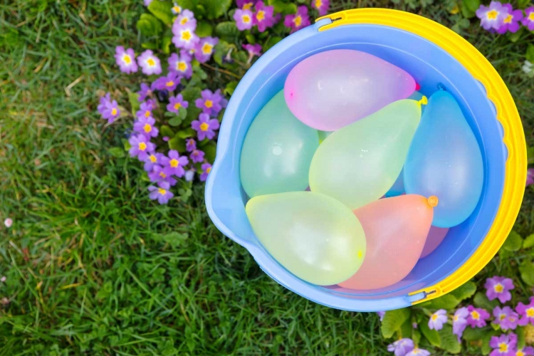 Eventerde Wasserballon Pumpe - 1,5L Füllflasche Mit 500 Ballons Für Wasserschlachten