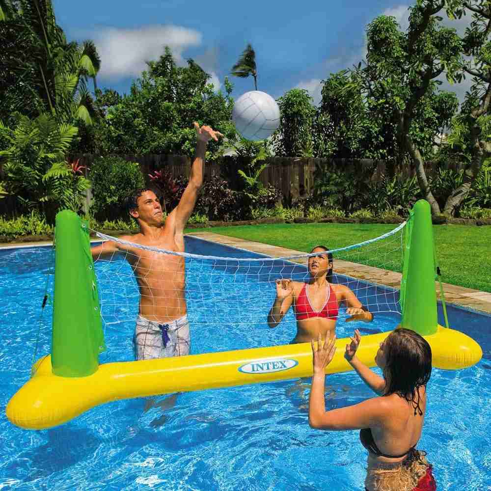 volleyball netz for pool as poolzubehör für mehr unterhaltung im shwimmbad