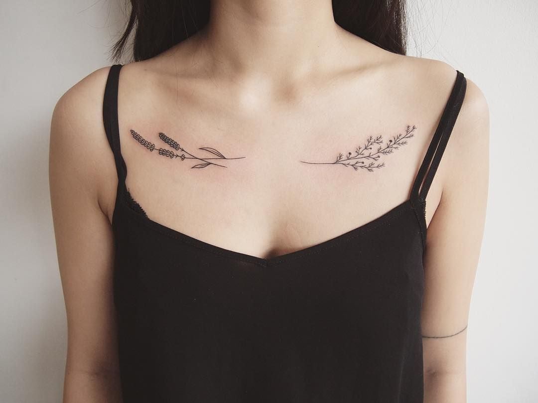 Blumenranken Tattoodesign Ideen Tattoo Trends Frauen