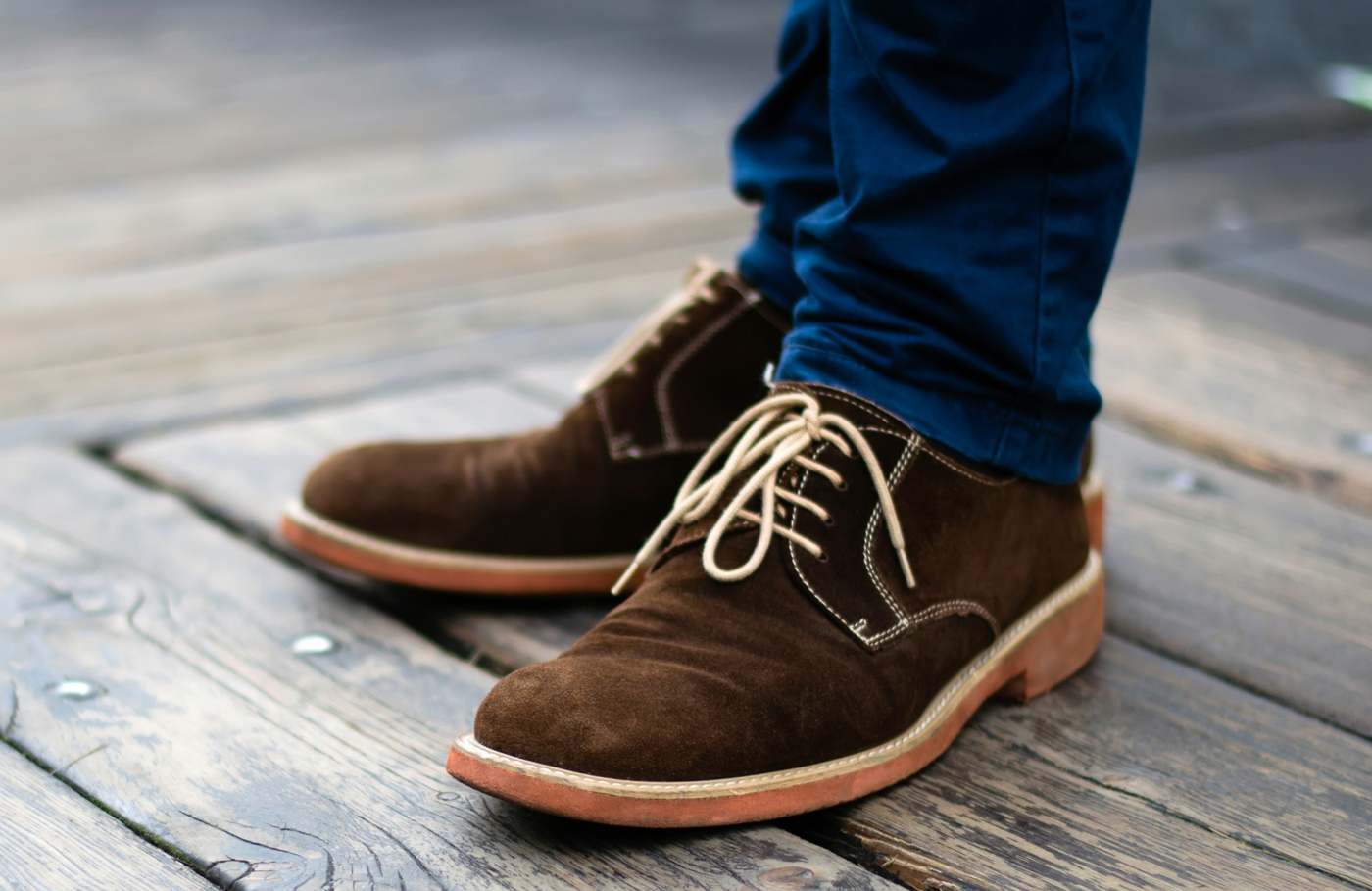 Brown wild leather shoes stay with the right long care tips