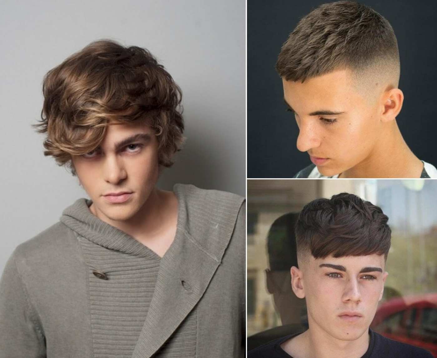 Hairstyles for boys from 12 - Ideas for long, medium and short hair