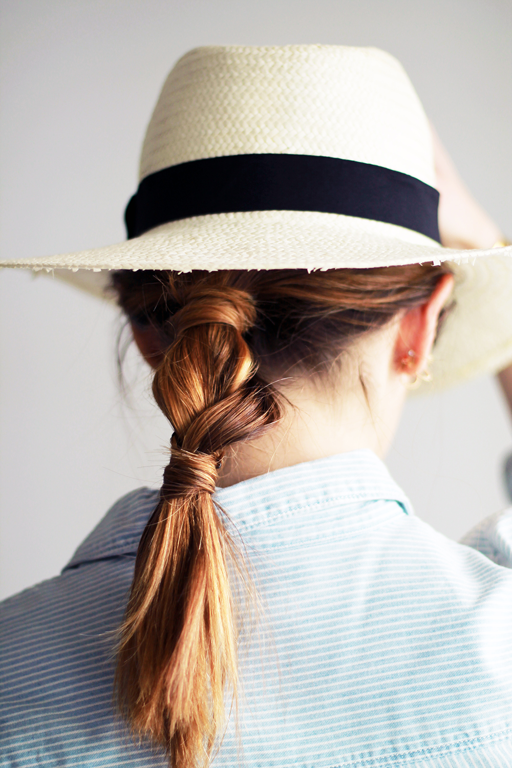 Frisuren für den Hut Sommer Flechtfrisuren mittellange Haare anleitung