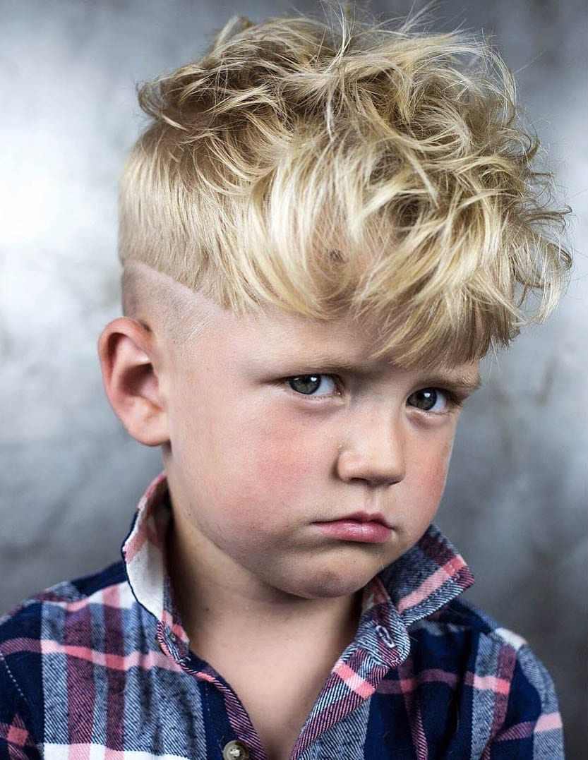 Hairstyles small for little boys waves undercut