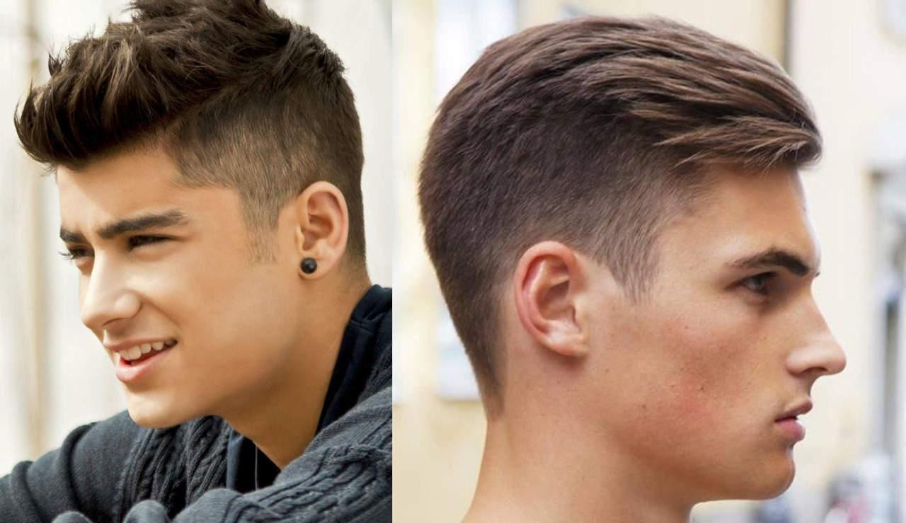 Ideas for hairstyles for boys from 12 and teenagers with decent undercuts