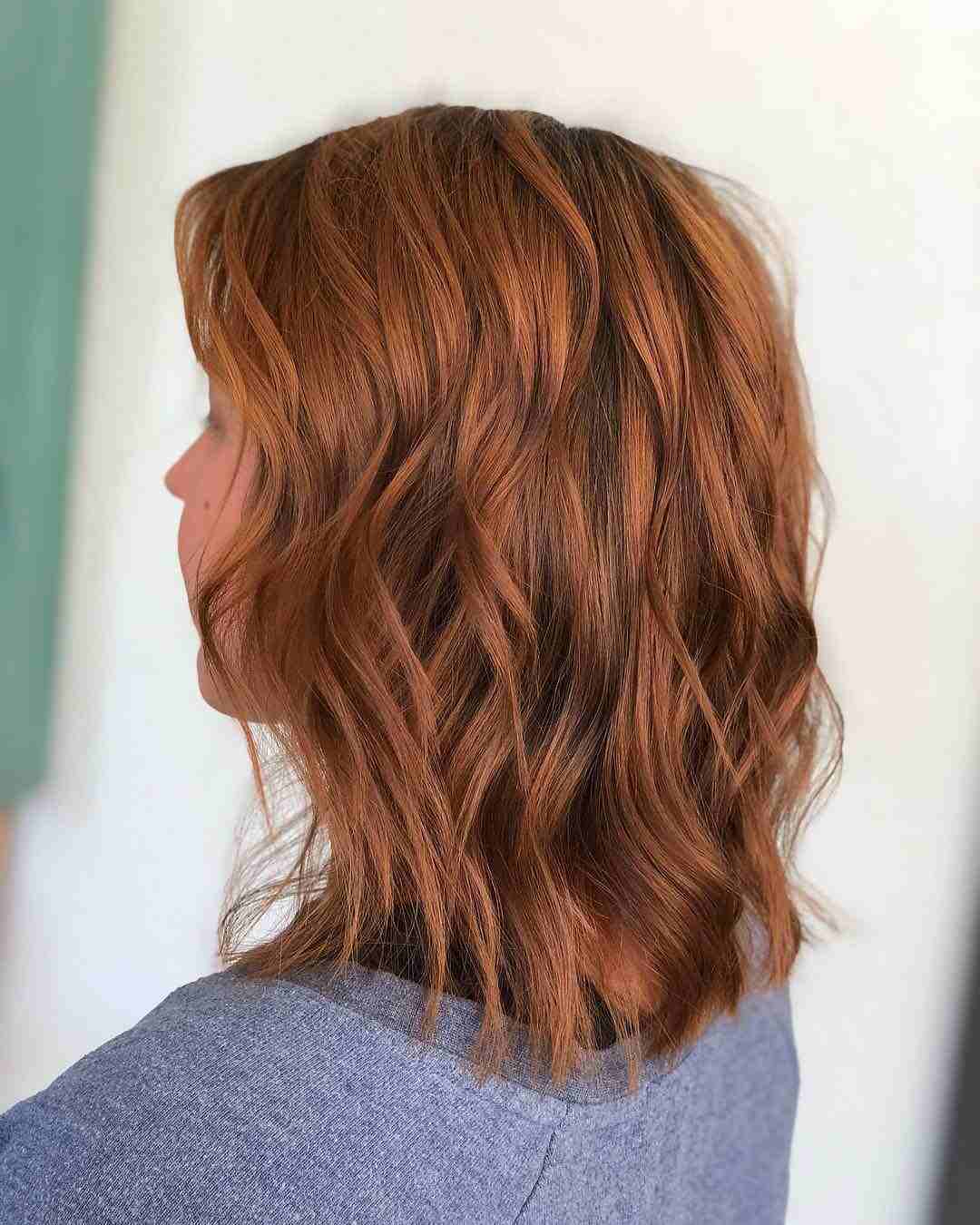 Copper Hair Color Hair Trends Medium Long Hair Care Tips