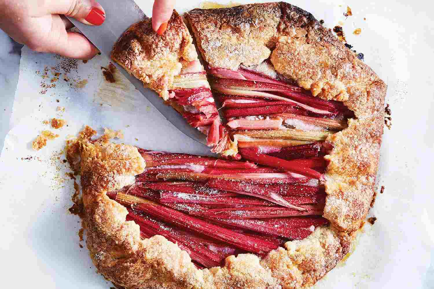 Almond rhubarb pies simply bake homemade cake ideas healthy