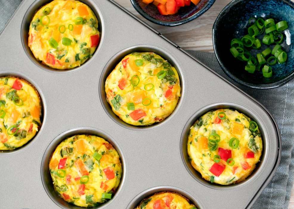 Omelette Muffinform baking good ideas quick recipes
