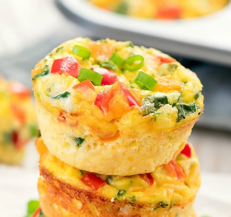 How to make an omelet in a muffin tin Mix vegetables recipes