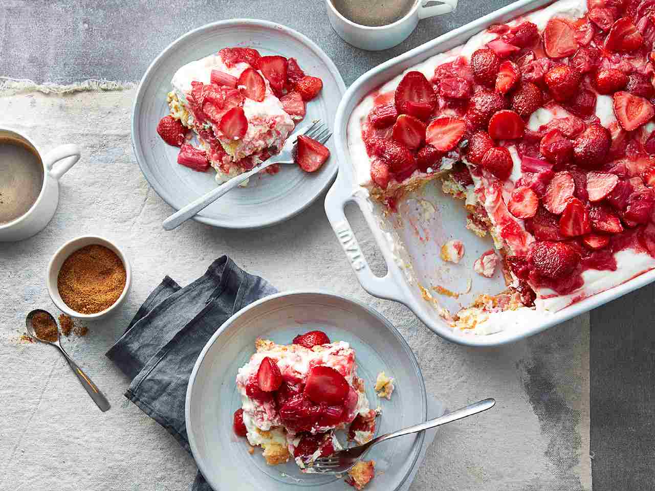 Rhubarb cake recipe Tiramisu with strawberry low carb torte easy