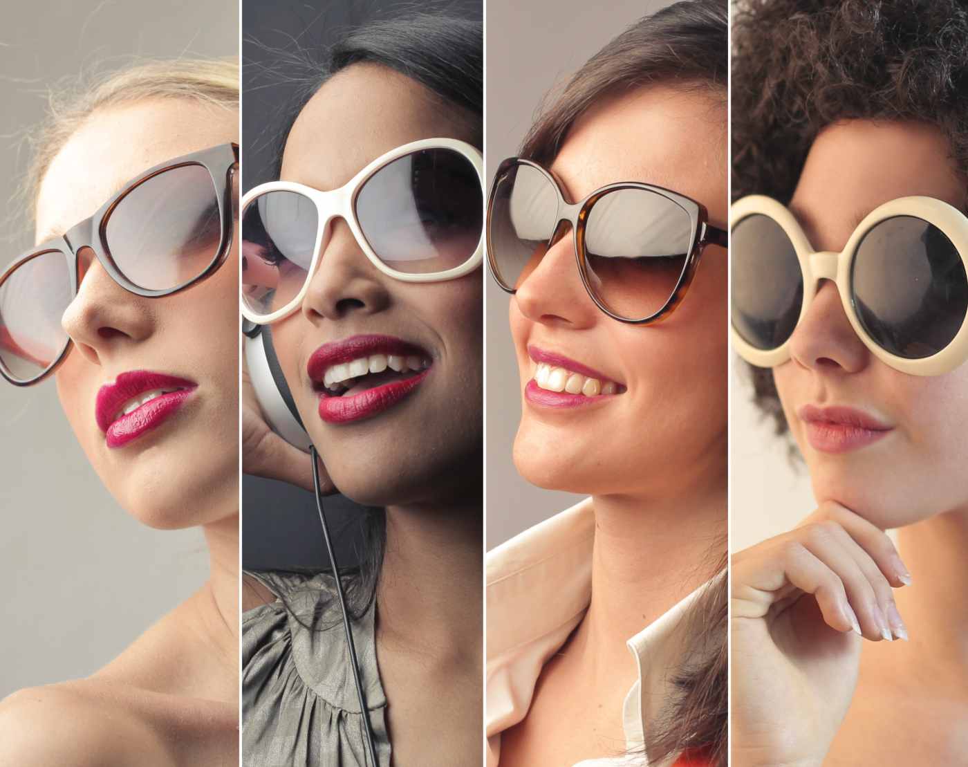 Sunglasses ladies variants face shape