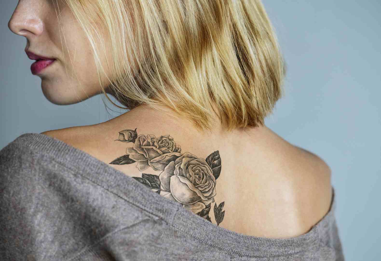 Frauen tattoos schöne rücken für 55 schöne