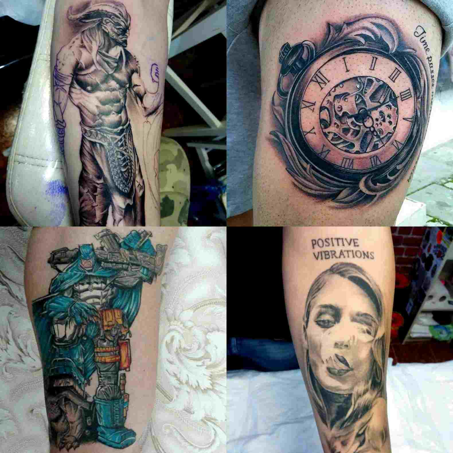 Tattoo Trends Watch Batman Tattoo Design Tattoomotive Forearm Pain