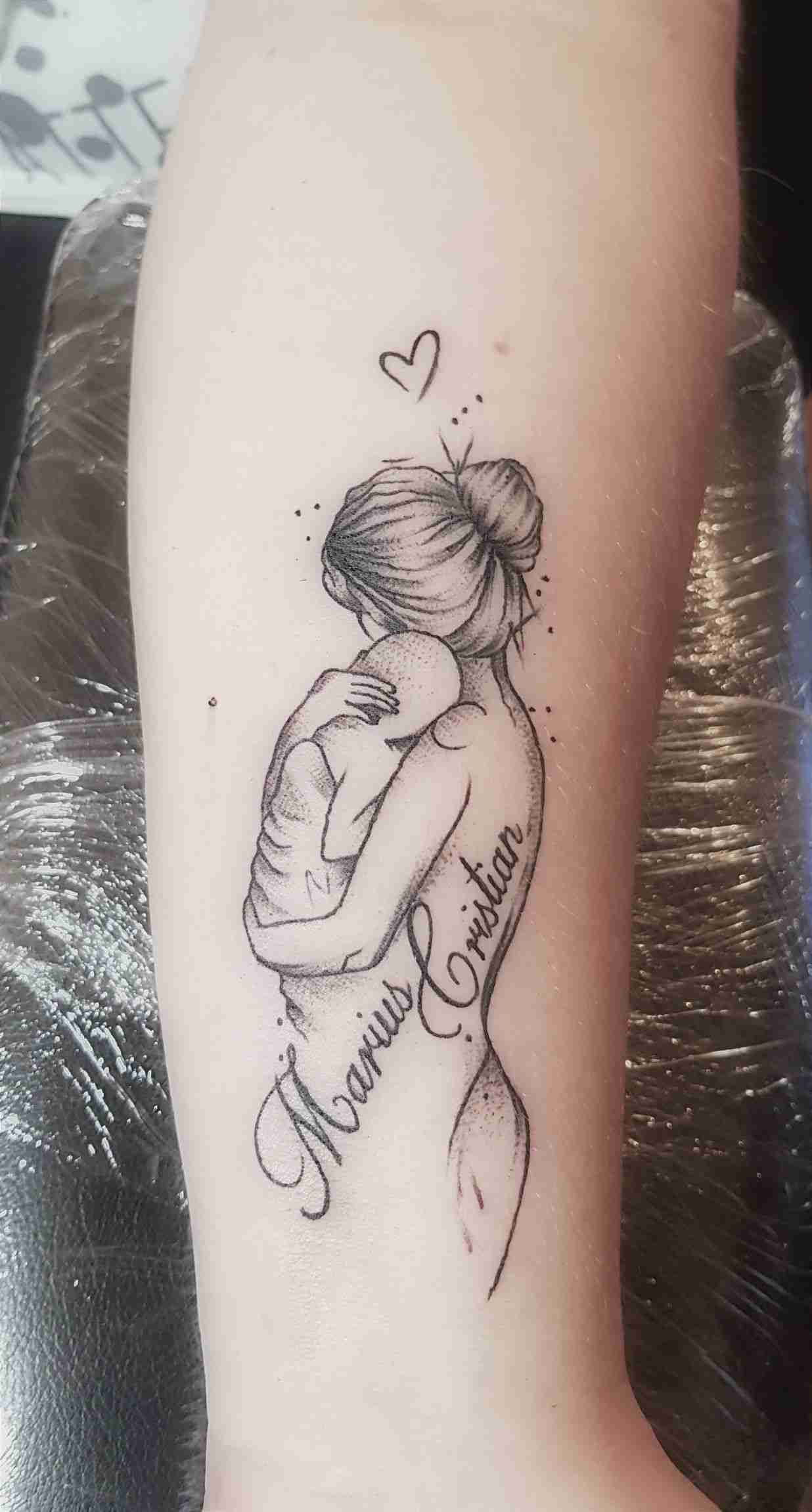 Forearm tattoos for women from 50 mother child names tattoo motifs ideas