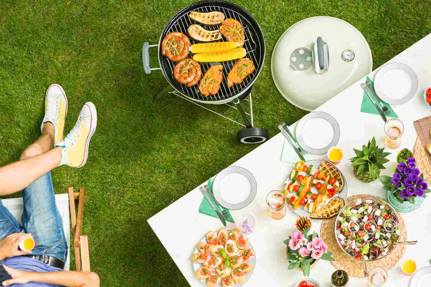     Grill Party Organize Table Recipes