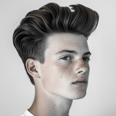 haare frisuren pompadour haare