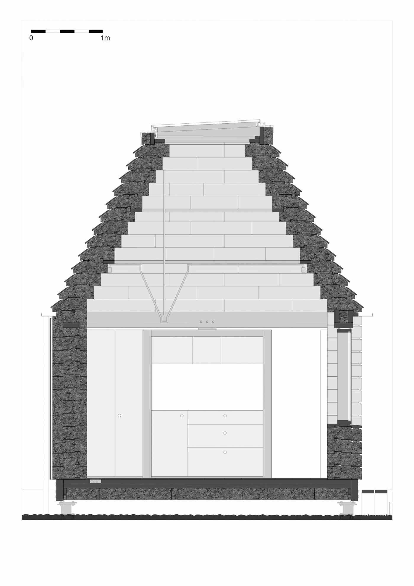 after-sales building construction plan Grundriss side view front