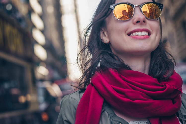 passende Sonnenbrille