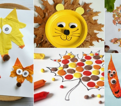 Autumn Crafts With Children Fascinating Ideas And