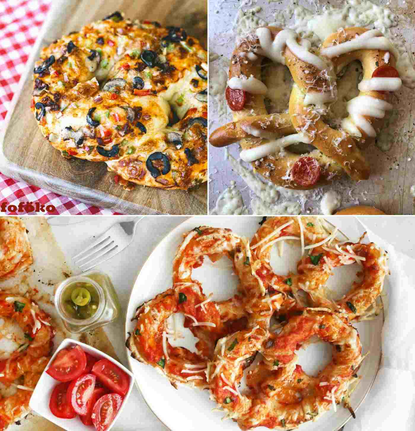 Bake bread and coat a pizza with favorite ingredients like olives or paprika