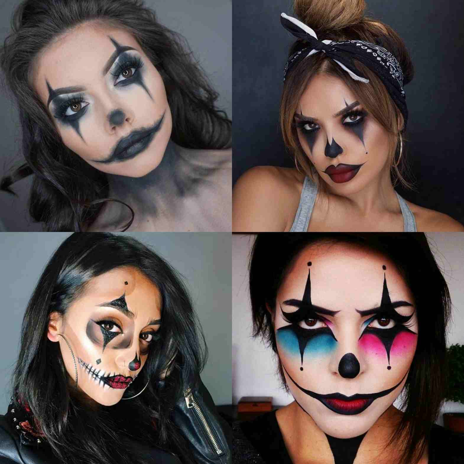 Clown Make Up For Ladies Halloween Makeup Ideas Easy