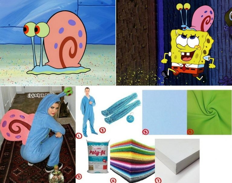 Die Schnecke Gary für Spongebob Schwammkopf Kostüme wählen