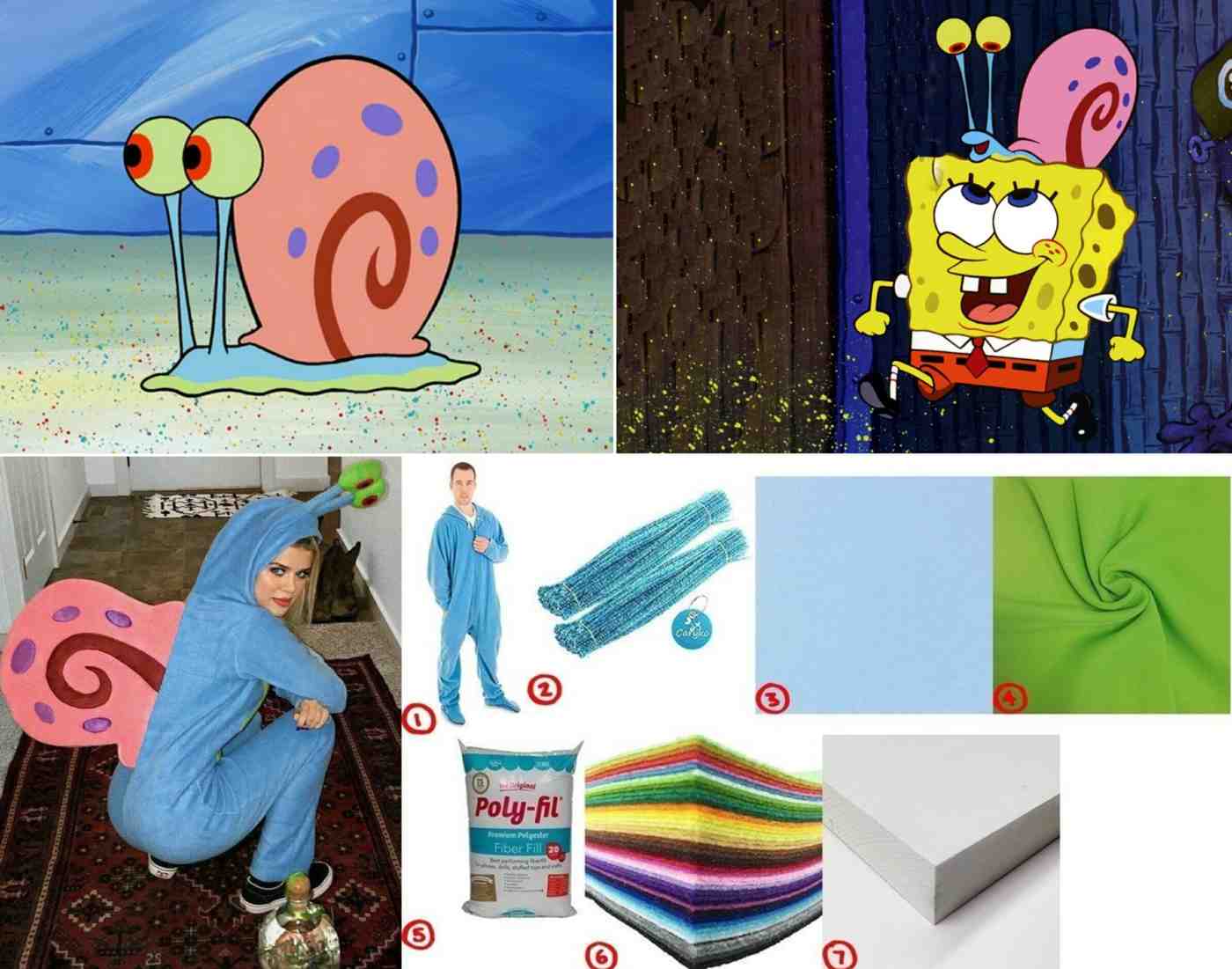 Die Schnecke Gary für Spongebob Schwammkopf Kostüme wählen