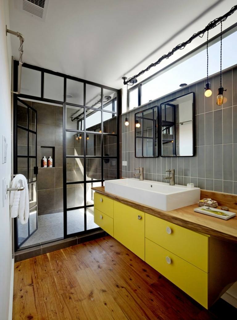 Dusche Glas putzen Hausmittel Badezimmer modern einrichten Wohntrends