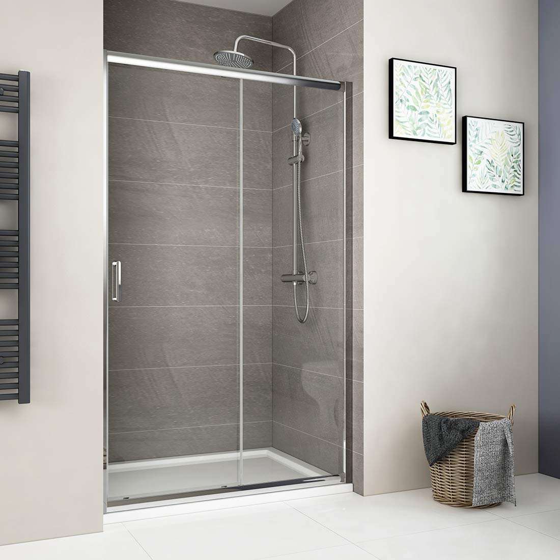 Duschkabine putzen Hausmittel gegen Kalk im Badezimmer