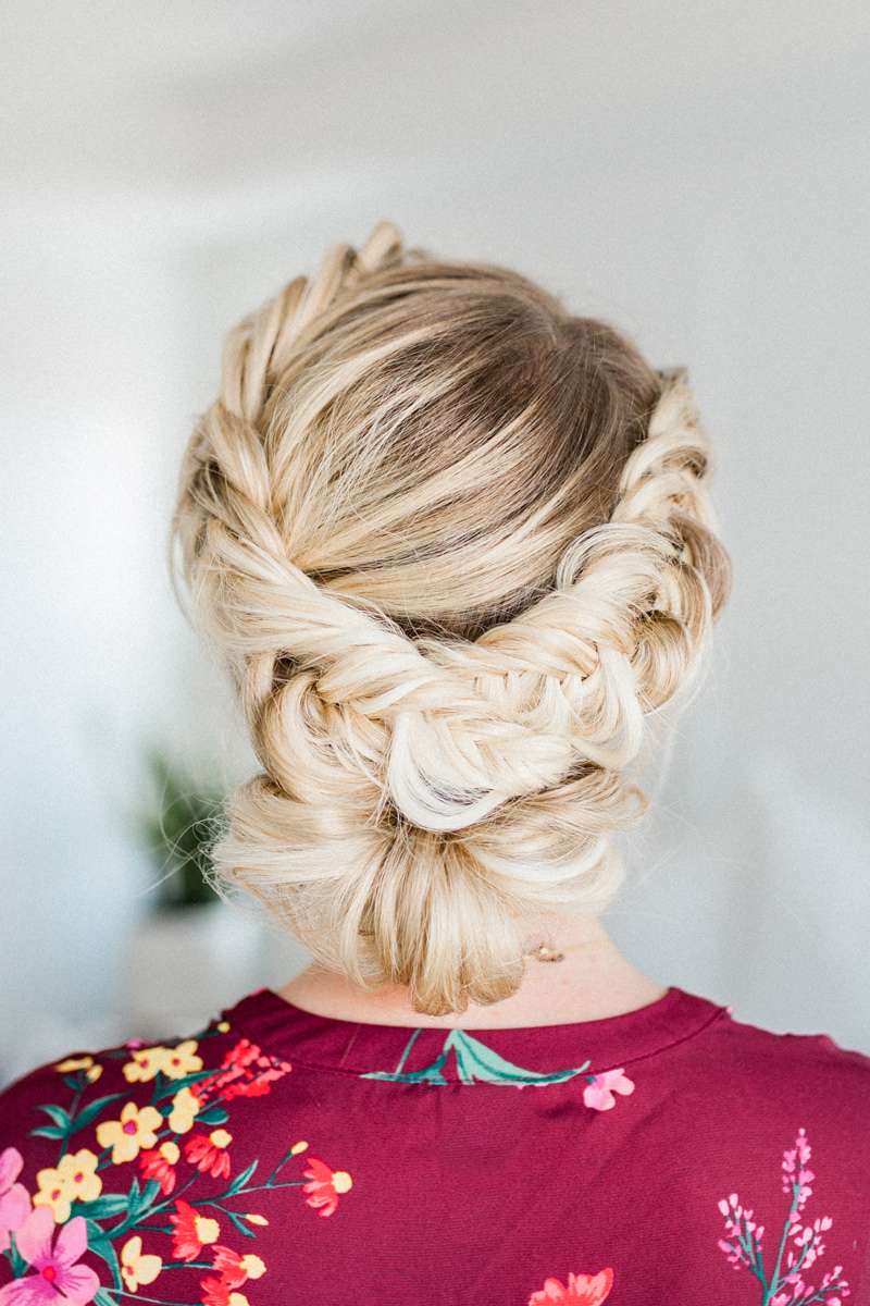 French Braid Braid Wreath Instructions Hairstyle Ideas Spoons Easy