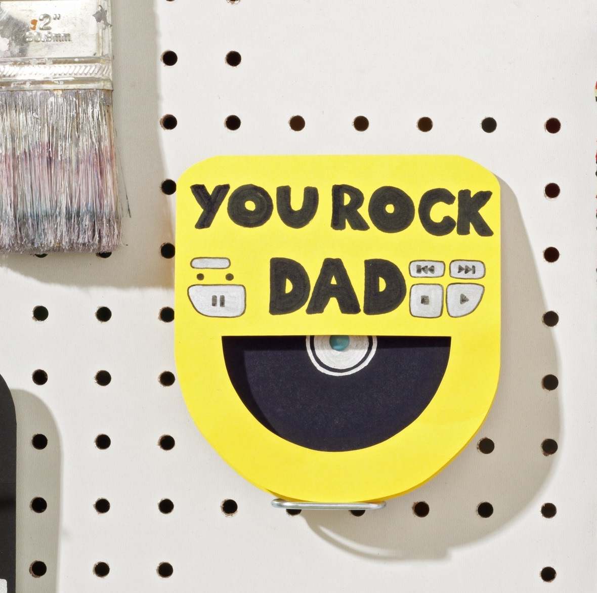Birthday card self-made witty gift idea father